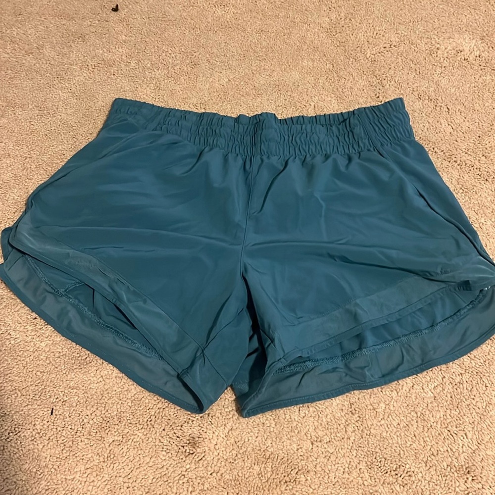 Turquoise blue shortss